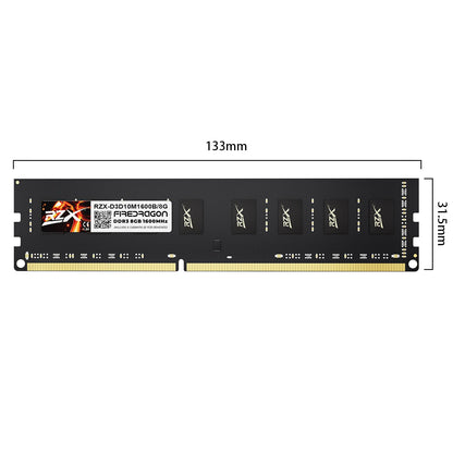 RAM RZX DDR3 8GB BUREAU 1600 MHZ