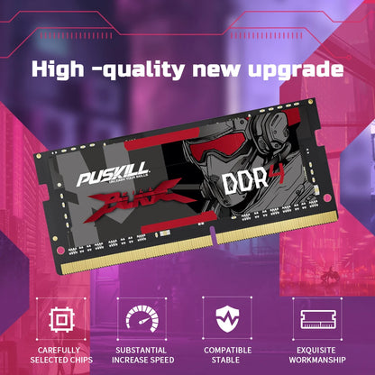 RAM PUSSKIL DDR4 16GB LAPTOP 3200 MHZ